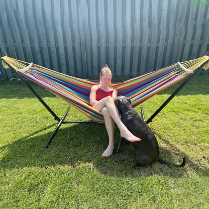 Portable Backyard Hammock with Stand