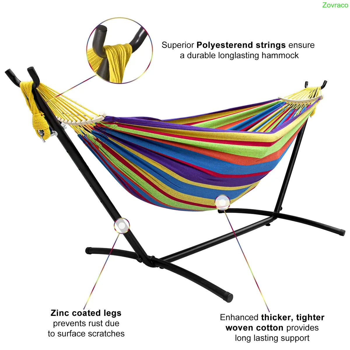 Portable Backyard Hammock with Stand