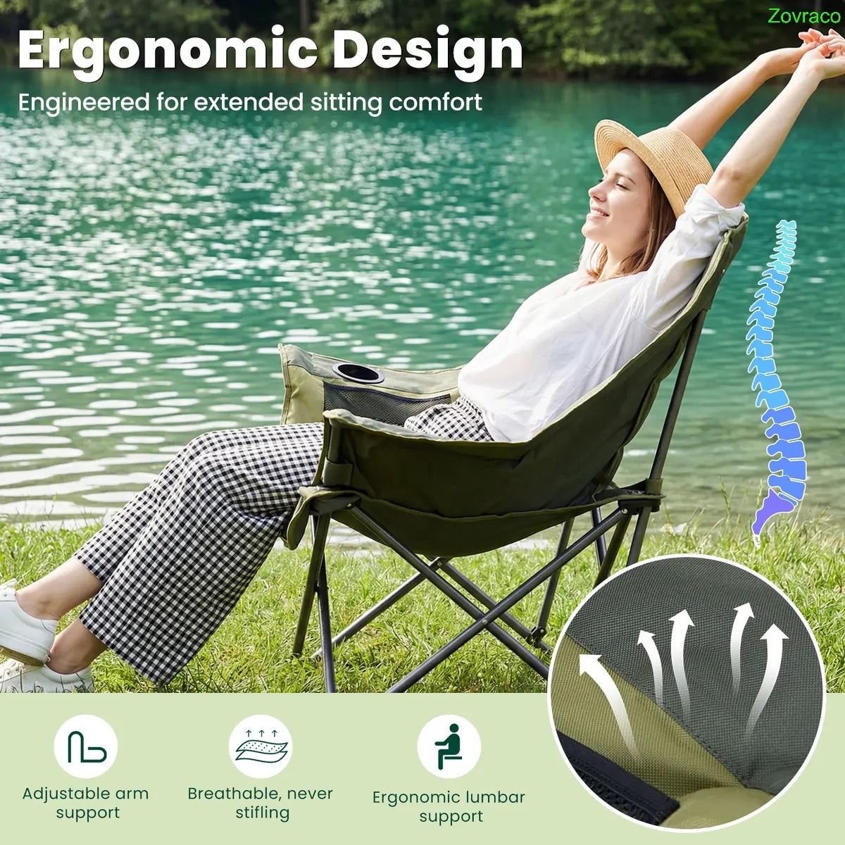 Comfort Outdoor Camping Chair